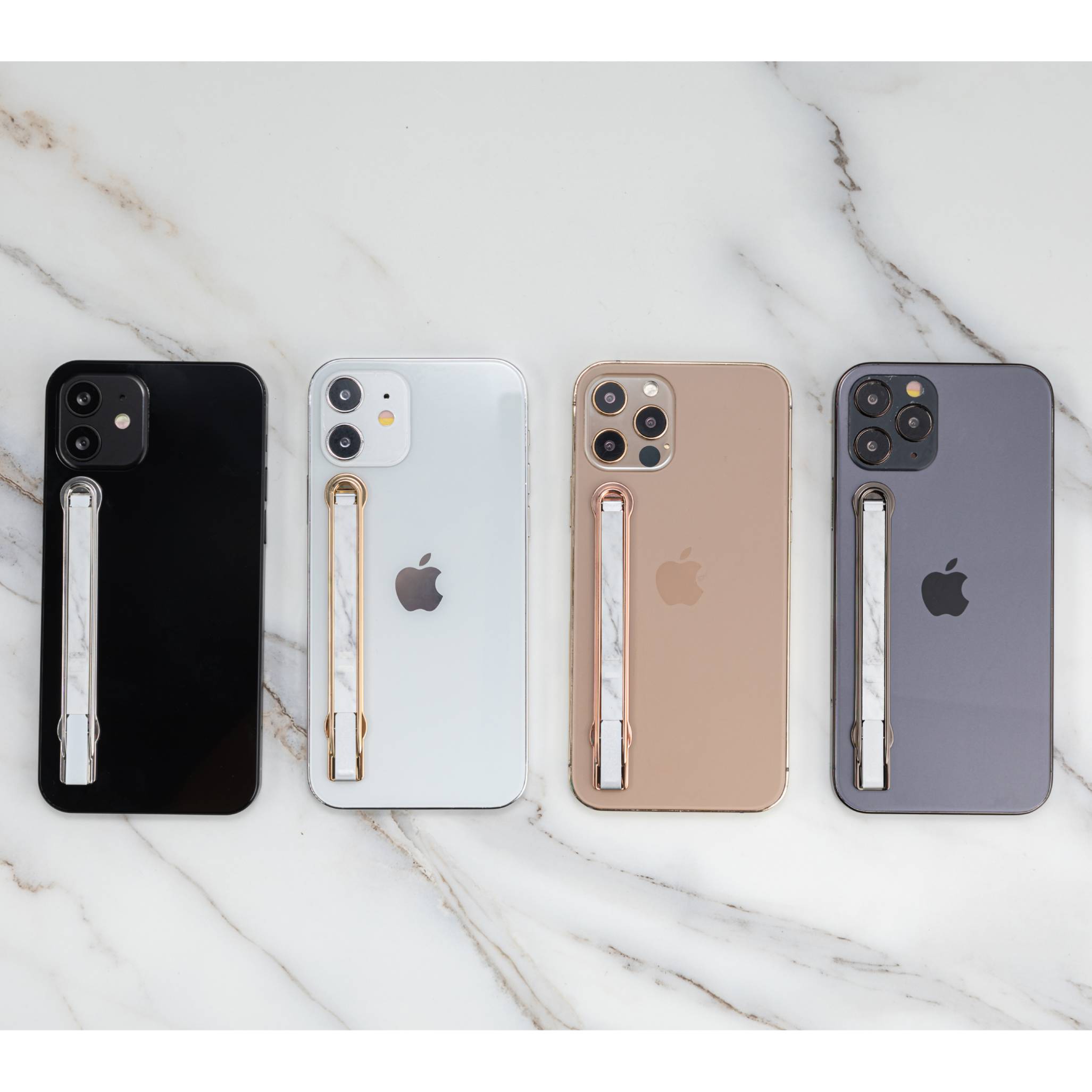 Chrome x White Marble