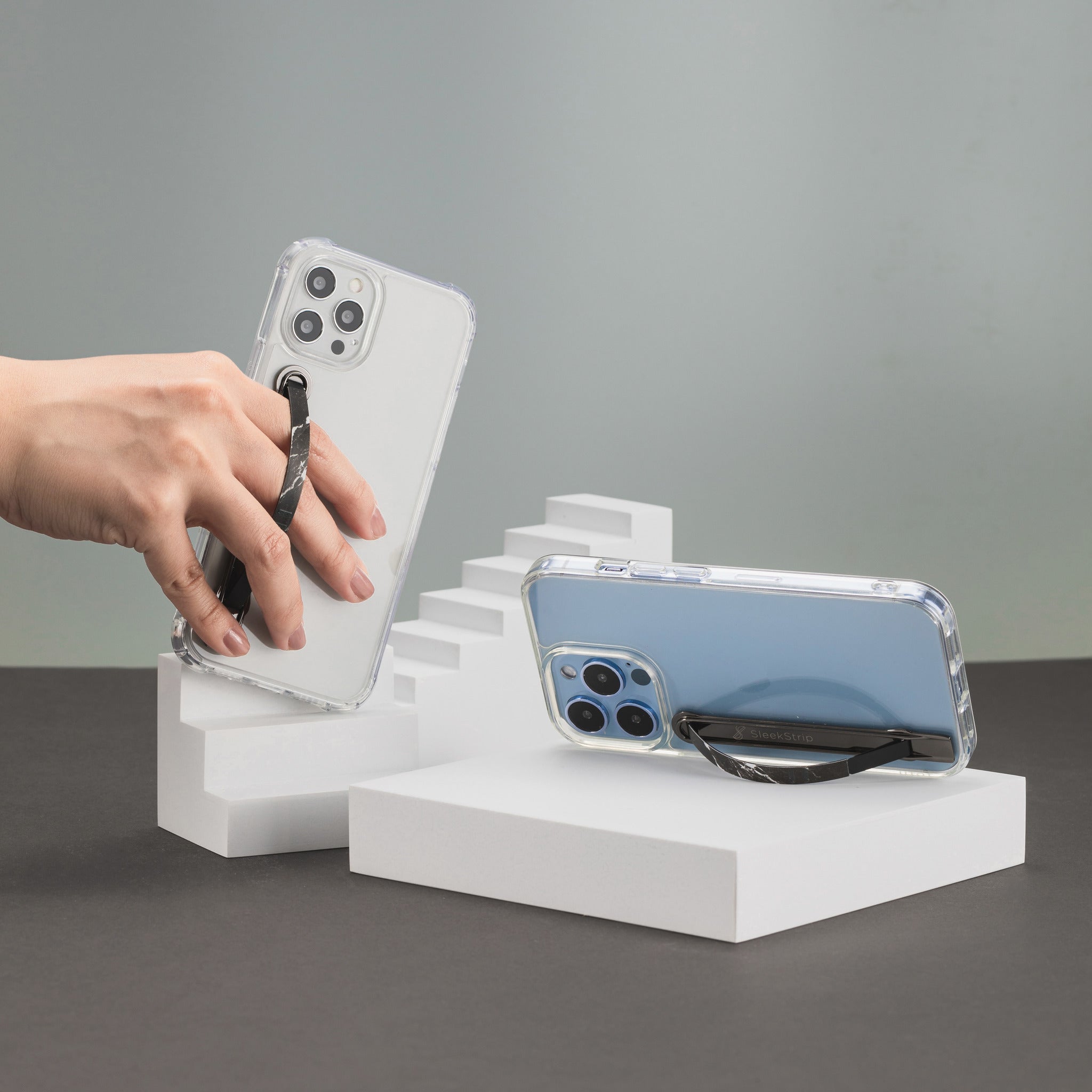 Gunmetal x Black Marble