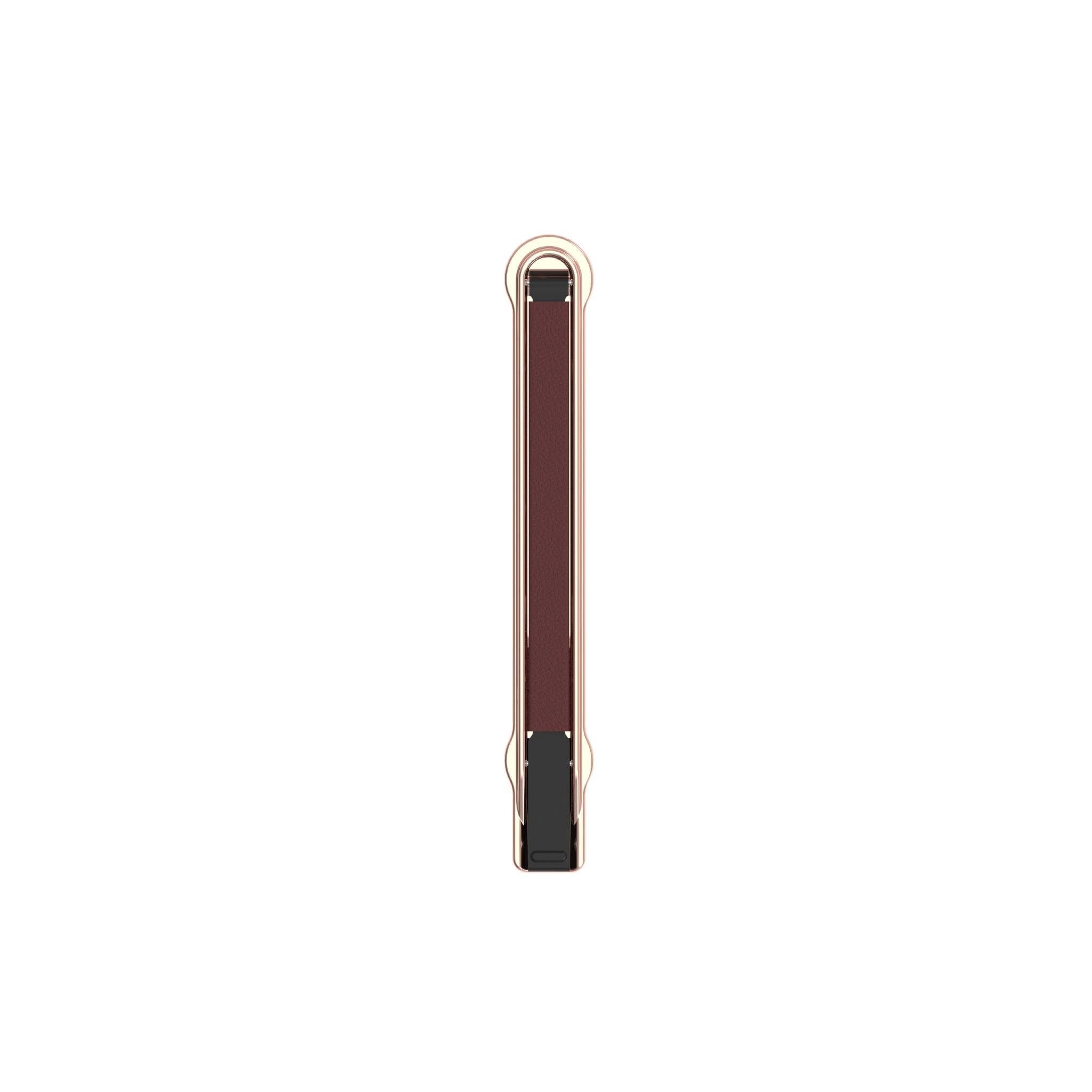 Swappable Strip: Burgundy Red Vegan Leather