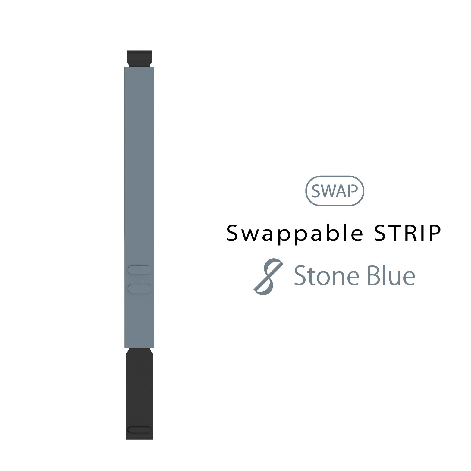 Swappable Strip: Stone Blue