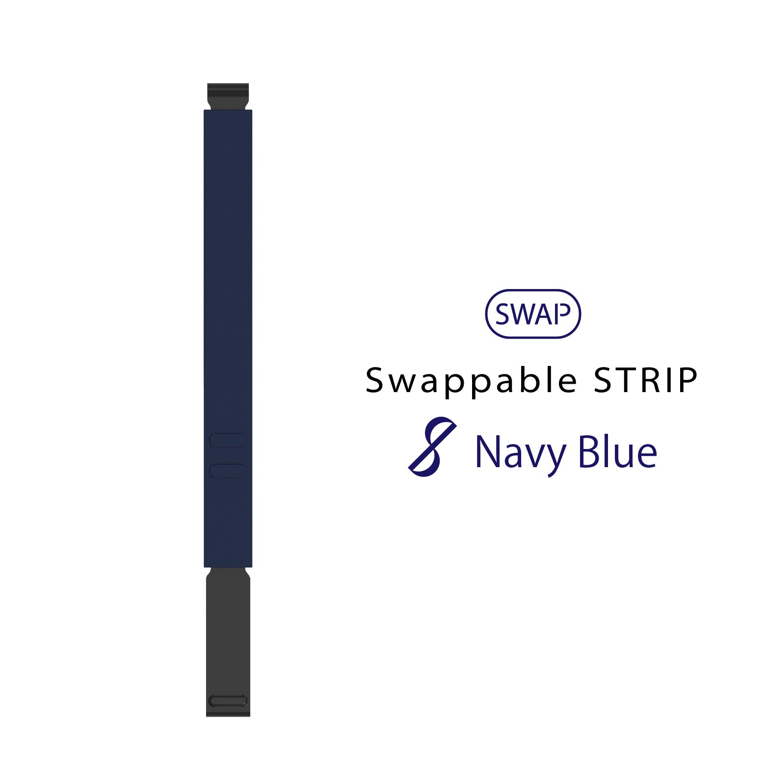 Swappable Strip: Navy Blue