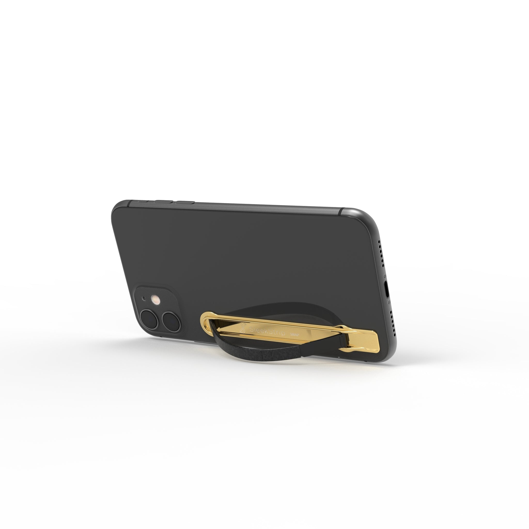Gold x Black Vegan Leather