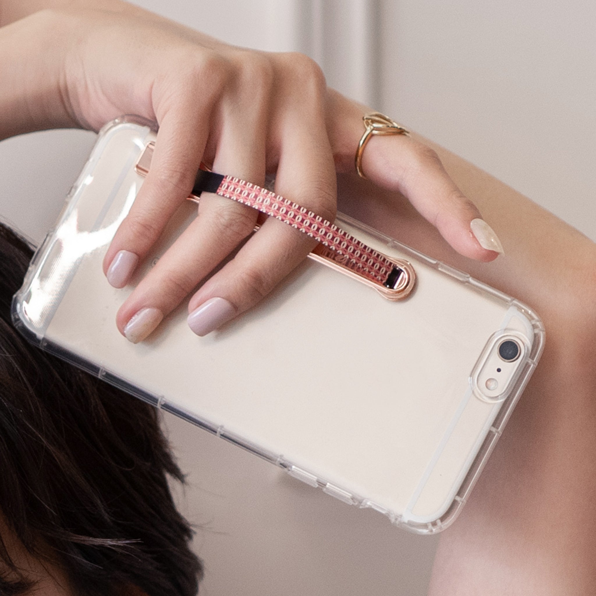 Rose Gold x Scarlet Monogram